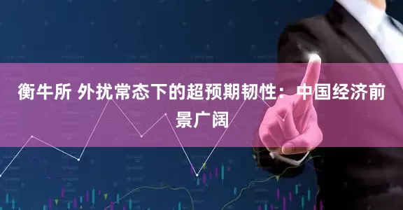 衡牛所 外扰常态下的超预期韧性:中国经济前景广阔